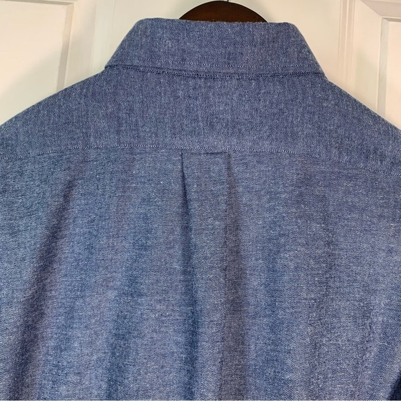 NWT Bernard Weatherill Denim Effect Cotton Shirt - Picture 10 of 16